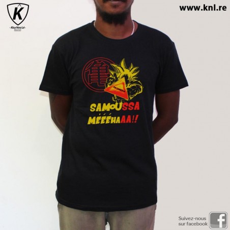 Tee Shirt Samoussa dbz homme noir