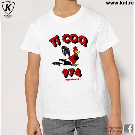 Tee Shirt Ticoq enfant blanc