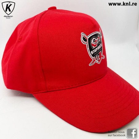 Casquette enfant 974 Pirate rouge